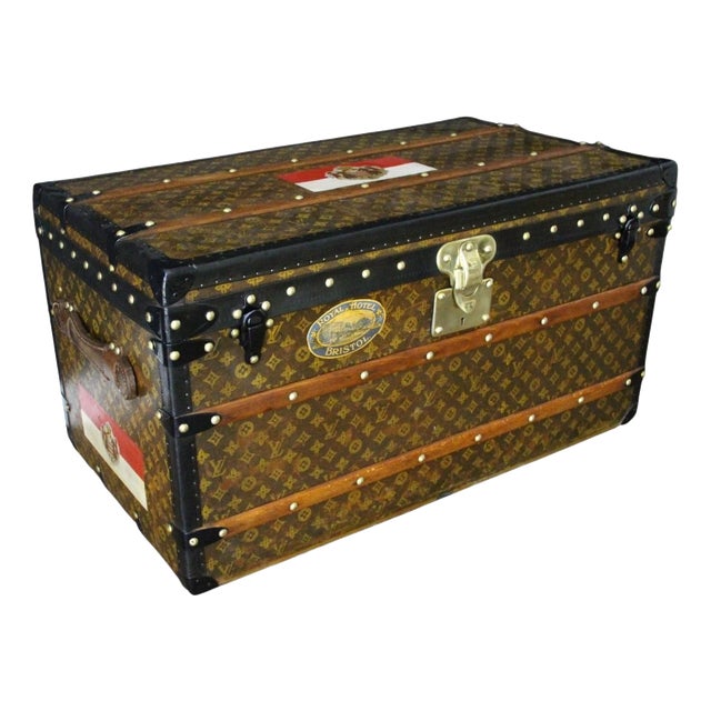 Monogrammed Trunk by Louis Vuitton For Sale