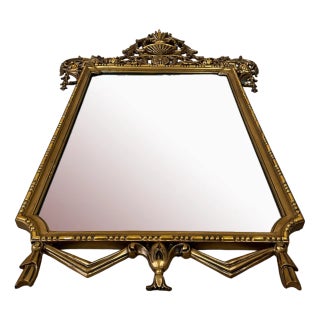 Antique Mantel Mirror For Sale