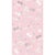 Art Deco Sample - Large Scale, Flower Field Wallpaper by Paule Marrot in Pinks For Sale - Image 3 of 3