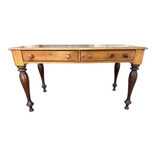 Jim Peed for Romweber Writing Desk or Library Table - Vintage Late 20th Century For Sale