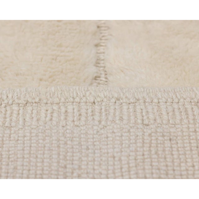 Hand-Knotted Wool Rug by Azele Studio For Sale - Image 6 of 9