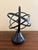 Black Vintage English Country Iron Black Garden Armillary Sundial For Sale - Image 8 of 10