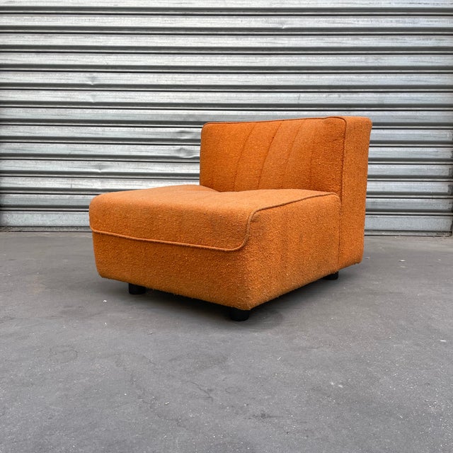 Tito Agnoli 9000 Lounge Chair by Tito Agnoli for Mobilier International, 1979 For Sale - Image 4 of 10