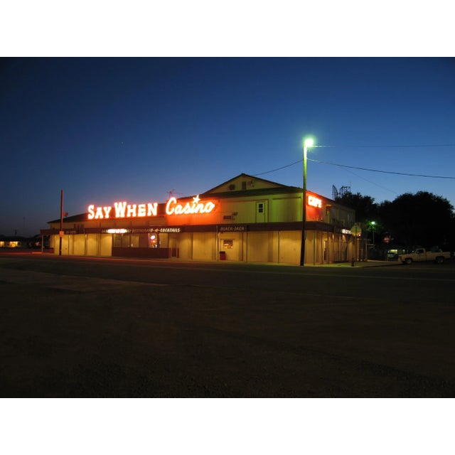 2006 "Roadside Night" Contemporary Photographic Color Print For Sale