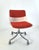 Modus Office Chair in Aluminum and Wool attributed to Osvaldo Borsani for Tecno, Italy, 1970s For Sale - Image 3 of 10
