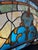 Antique Art Nouveau Arched Leaded Stained Glass Architectural Window, Circa 1890–1925 For Sale - Image 4 of 12
