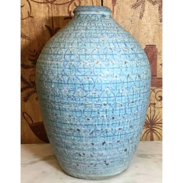 Mid-Century Modern Midcentury Ceramic Vase For Sale - Image 3 of 10