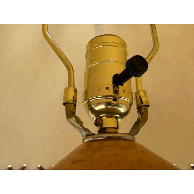 Organic Modern Live Edge Rustic Wood Table Lamp, Signed "A" For Sale In San Francisco - Image 6 of 12