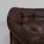 Animal Skin 1960s Danish Mid-Century Modern Sofa Attributed to Ellekær & Norell for Coja Chocolate Brown For Sale - Image 7 of 18