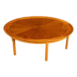 American Mid Century Modern 54" Circular Coffee Table by Tomlinson Sophisticate, 1959 For Sale