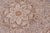 Bohemian Ziegler Gray/Ivory Wool Round Rug- 6'11'' X 6'11'' For Sale - Image 4 of 10