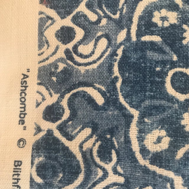 Blithfield & Co Ashcombe Linen Fabric - 2 2/8 Yards For Sale In Raleigh - Image 6 of 10