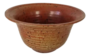 Vintage Brophy Art Pottery Glazed Bowl
