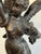 Early 20th Century Bronze Statue "Stelle" Winged Woman Angel Standing on Stared Globe Signed Par Rousseau For Sale - Image 9 of 12
