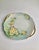 1900's Bavarian Gilt Handled Green & Yellow Floral Porcelain Cake Plate For Sale - Image 4 of 13