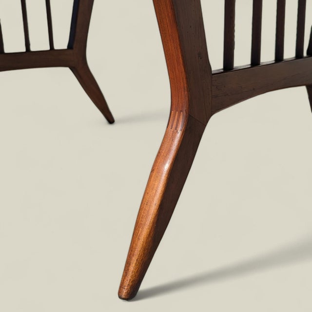 Wood 1960s Garrison Drop-Leaf Dining Table With Laminate Top For Sale - Image 7 of 10