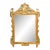 French Louis XVI Period 18th Century Gilded Mirror with Carved Musical Allegory For Sale