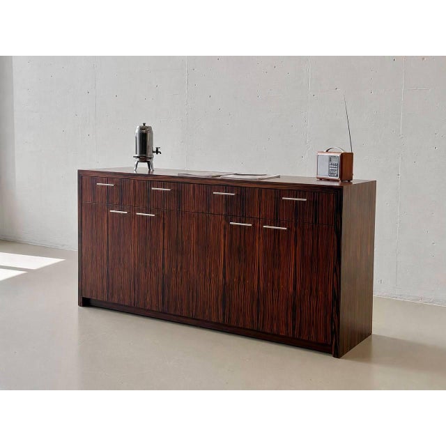 Vintage Sideboard with Makassar Veneer, 1990s For Sale - Image 4 of 13