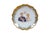 Four vintage Limoges porcelain souvenir plates from the wedding of Prince Rainier and Princess Grace of Monaco, featuring...