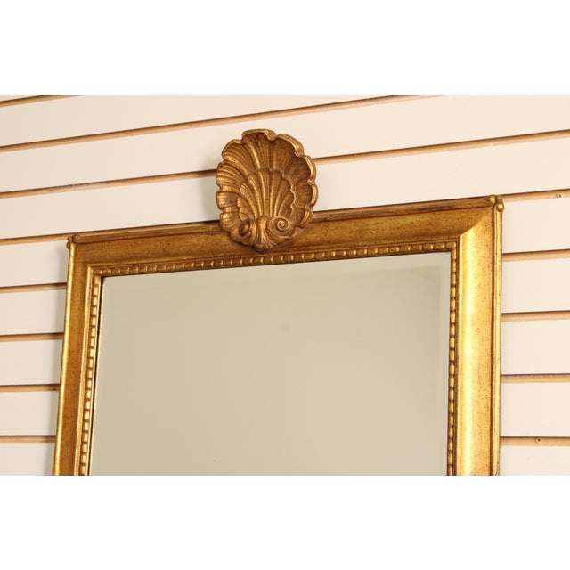 Chippendale Friedman Brothers Vintage Mahogany Chippendale Gold Mirror For Sale - Image 3 of 16