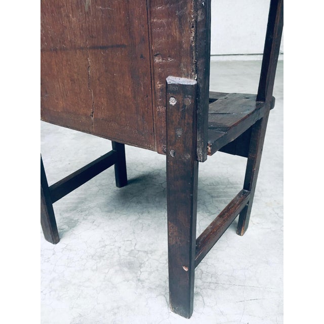 19th Century Primitive Folk Art Armchair For Sale - Image 5 of 18