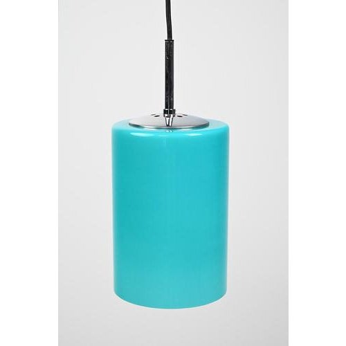 Turquoise Pendant Light from Limburg For Sale - Image 8 of 8