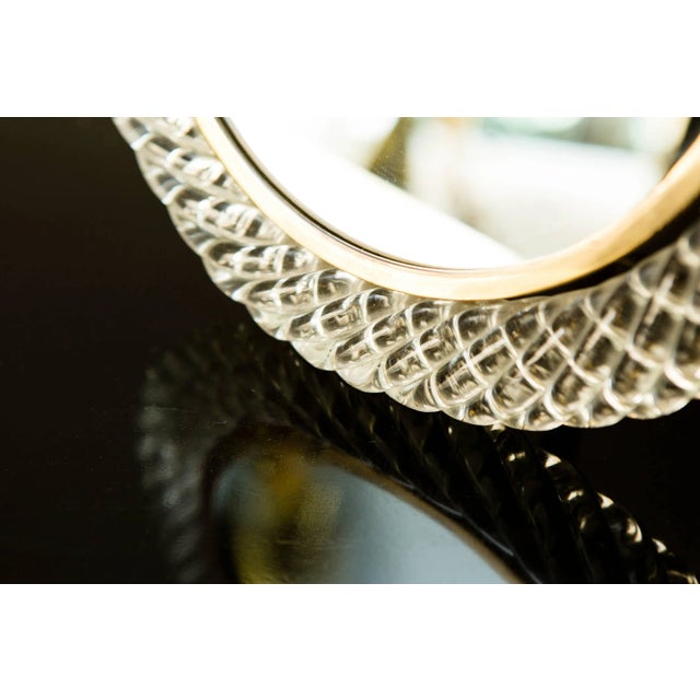 Vintage Table Mirror from Seguso, 1950s For Sale - Image 6 of 9