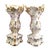 Fontainebleau Rococo Porcelain Vases from Jacob Petit, 1840, Set of 2 For Sale - Image 4 of 9