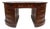 Legacy Mahogany Wood Leather Top Kidney Desk - Brown Walnut For Sale
