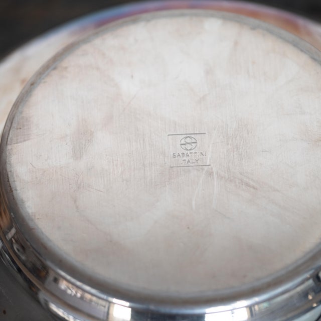 1970s Silver Bowl by Lino Sabattini, 1970 For Sale - Image 5 of 9