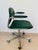 1970s Vintage Dark Green Office Chair by Kovona, Czechoslovakia, 1970s For Sale - Image 5 of 10