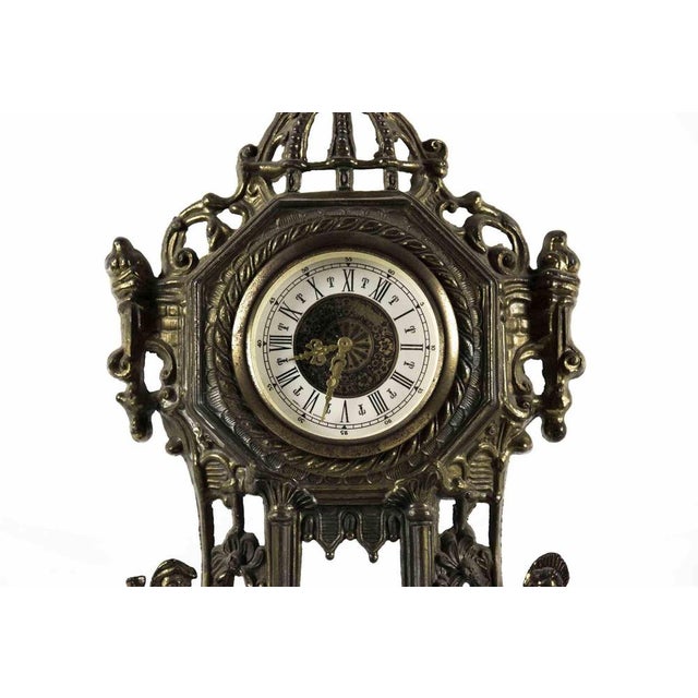 Vintage Table Clock, Early 20th Century For Sale - Image 3 of 5