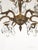 Metal Antique 6 Light Splendid Shimmering Stately Brass Cut Lead Crystal Chandelier ~ Rewired ~ Restored ~ Rejuvenated ~ Ready to Hang ~ For Sale - Image 7 of 12