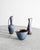 1950s Mid-Century Swedish Blue Brown Ceramic Bowls and Vases by Gunnar Nylund for Rörstrand, 1950s, Set of 7 For Sale - Image 5 of 7