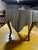 1970s Draped Resin Petite Trompe-l'Oeil Table For Sale - Image 4 of 8