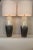 Mid-Century Modern Mid 20th Century Reverse Painted Lamps - a Pair For Sale - Image 3 of 11