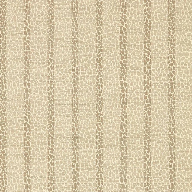 Harlequin Lacuna Stripe Wallpaper in Camel - a Sample For Sale