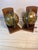1990s Vintage Olde World Wooden Spinning Globe Bookends Made in Italy -Pair For Sale - Image 5 of 5