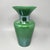 1970s Luxury green handcrafted vase in Murano glass by Maestro del Vetro. Made in Italy. The item is in excellent...
