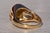 The Tionaga: Gentlemen's Signed Gemsco Tigers Eye Ring in Yellow Gold For Sale In Philadelphia - Image 6 of 11
