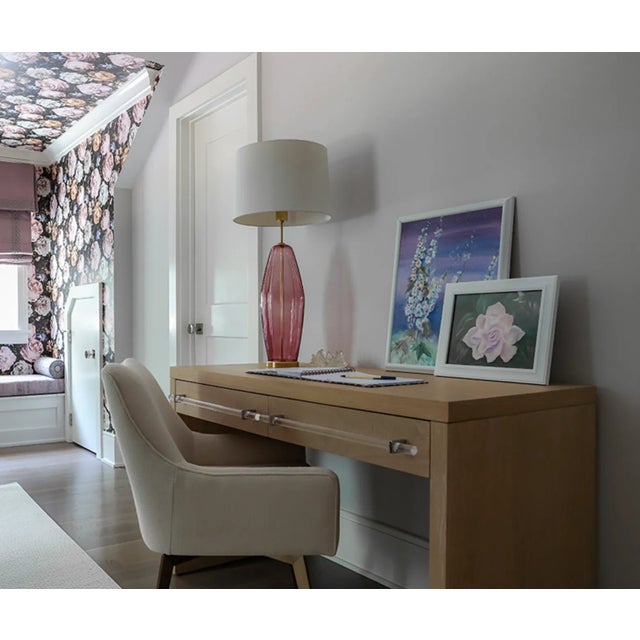 Old world charm meets our modern lifestyle. Featuring a timeless natural, light cerused oak finish and on-trend acrylic,...