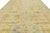 11x21 Modern Oushak Style Wool Rug in Soft Cream, Ochre Gold & Soft Blue For Sale - Image 11 of 12