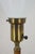 Metal Antique Colonial Premier Brass Torchiere Trophy Urn Uplight Table Lamp 25" For Sale - Image 7 of 15