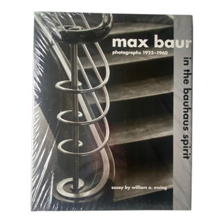Max Bauur Photographs 1925-1960 in Teh Bauhaus Spirit Essay by William A. Ewing For Sale