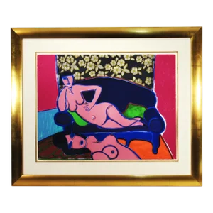 Guillaume Cornelis van Beverloo (Corneille), Deux Femmes Nues (Two Nude Women), 1979
