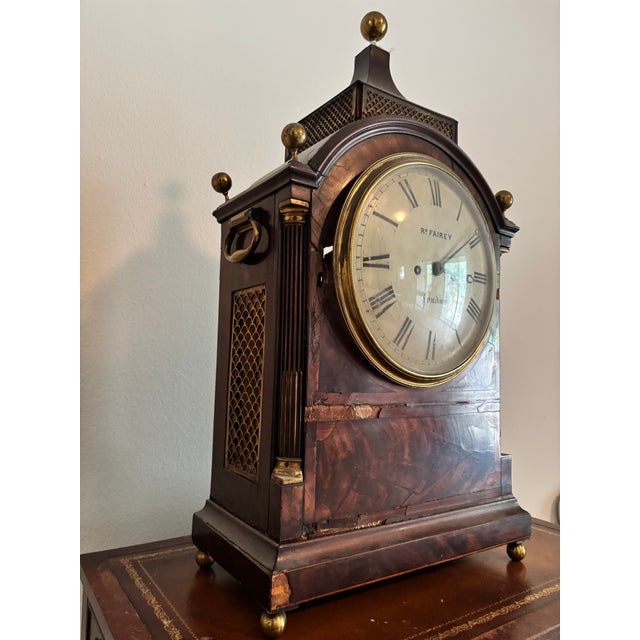 Early 19th Century English William IV Mantel Clock For Sale In Austin - Image 6 of 8