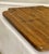 19th Century Primitive Large Hand-Crafted Solid Oak Drain Board For Sale In Philadelphia - Image 6 of 12