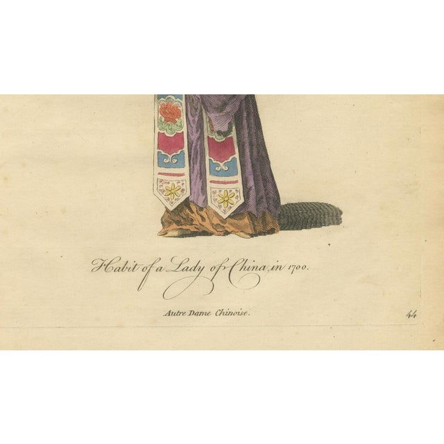 Jefferys, Lady of China in Court Attire, 1749, Print For Sale - Image 9 of 10