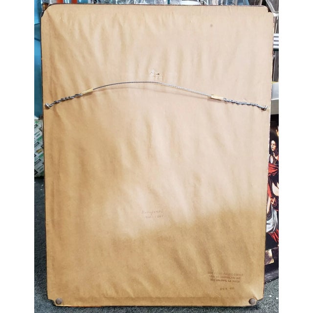 Wood Circa 1848 Japanese Utagawa Kuniyoshi "Fidelity in Revenge" Woodblock Print For Sale - Image 7 of 7