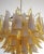 2020s Italian Murano Style Chandelier, 53 Caramel Lattimo Glass Petals, Mazzega Style For Sale - Image 5 of 12
